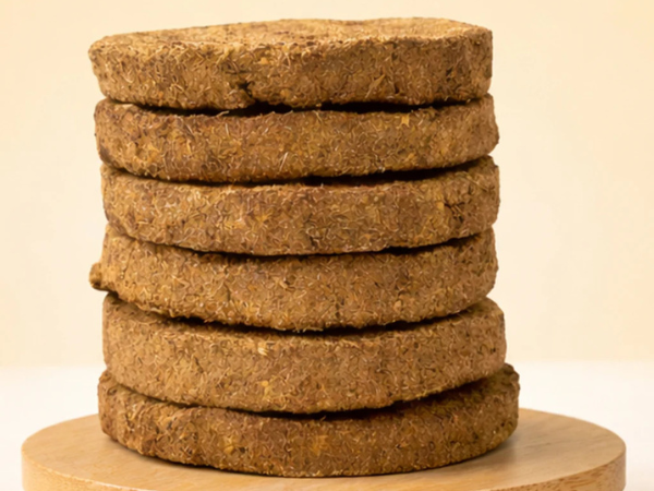 Cow dung cakes